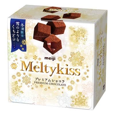 2025年冬限定 明治 メルティーキッス プレミアムショコラパッケージ